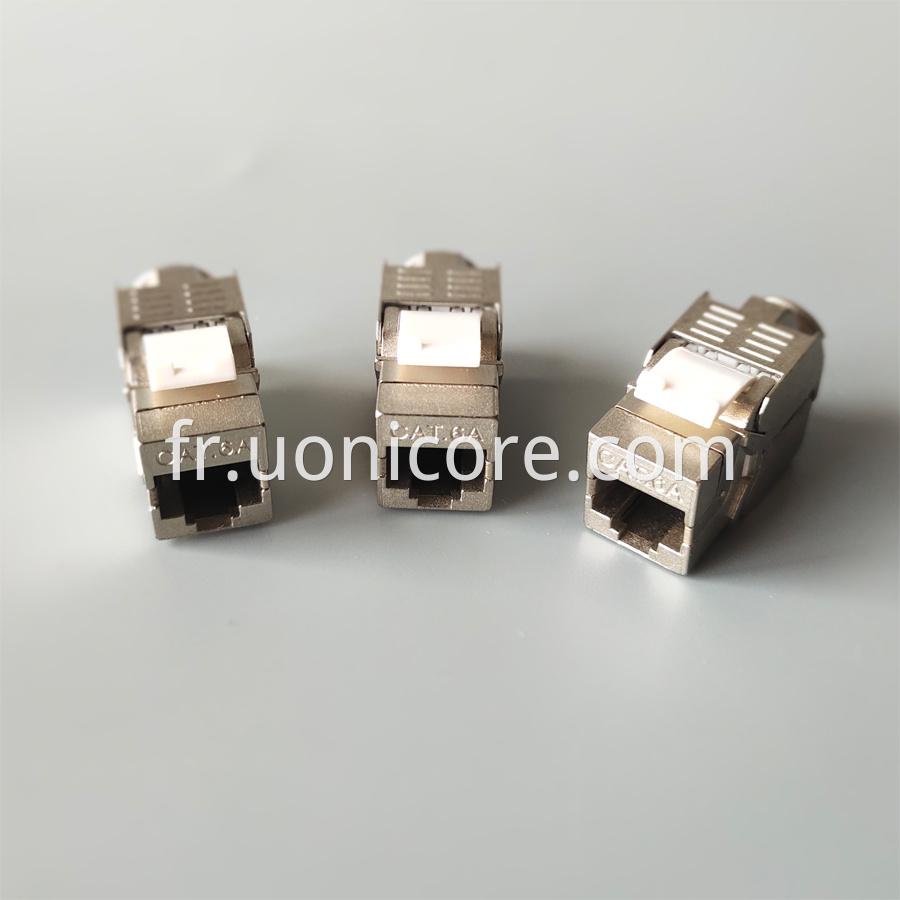 Zinc Alloy Housing CAT6a jack